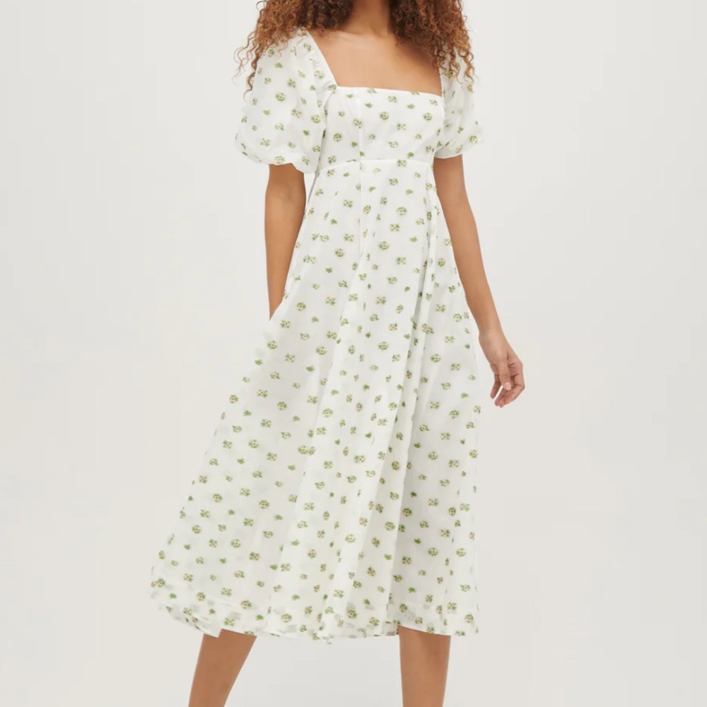 HILL HOUSE ORGANZA MATILDA DRESS NWT XXS